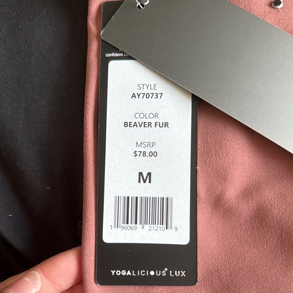 Yogalicious Pink Track Pants - Picture 3 of 4